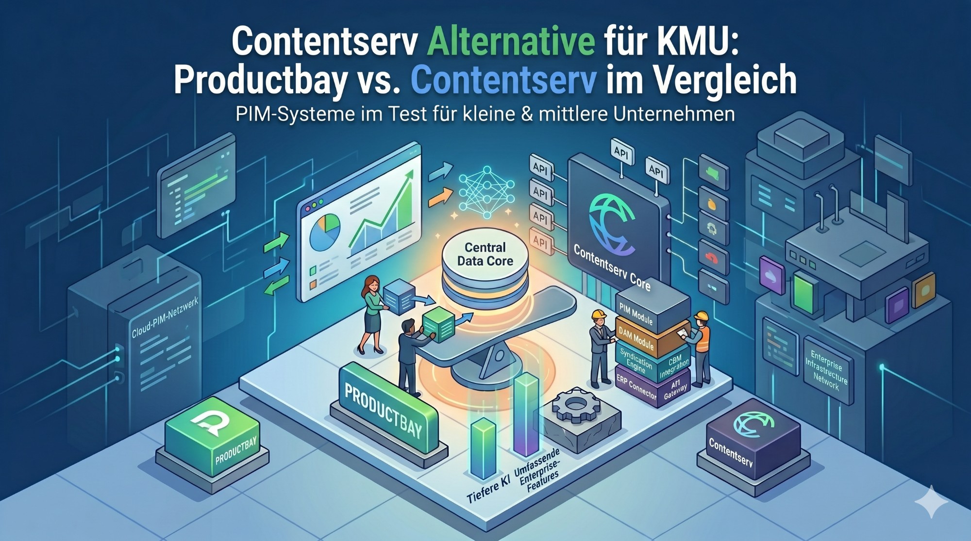 Contentserv Alternative für KMU: Productbay vs. Contentserv im Vergleich